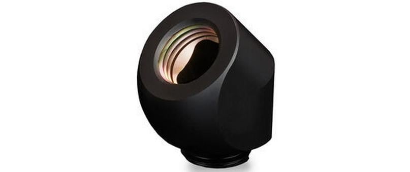 2264954 - Mediatech Thermal Grizzly DeltaMate Rotary 45° Black Watercooling Component. Deltamate Rotary kaufen | Mediatech.ch