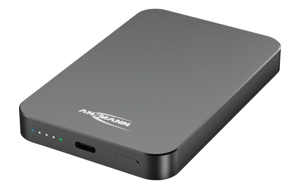 2266090 - Mediatech Ansmann Kompakte Powerbank mit 5000 mAh Kapazität via Mags mit USB-C kaufen Schweiz | Mediatech.ch