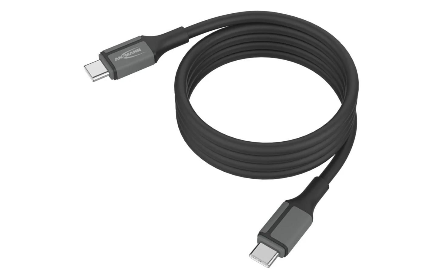2266104 - Mediatech Ansmann USB-C Kabel magnetisch, auf USB-C, Länge: 120cm, sz kaufen Schweiz | Mediatech.ch