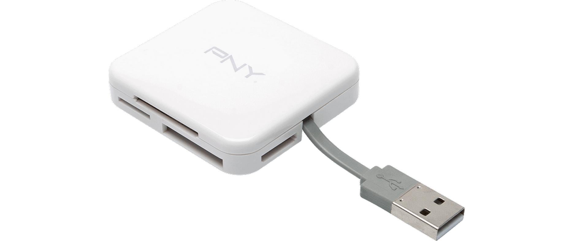 PNY Flash reader USB 2.0 - all in one Multi-Slot-Cardreader, USB-A 2.0 kaufen Schweiz | Mediatech.ch