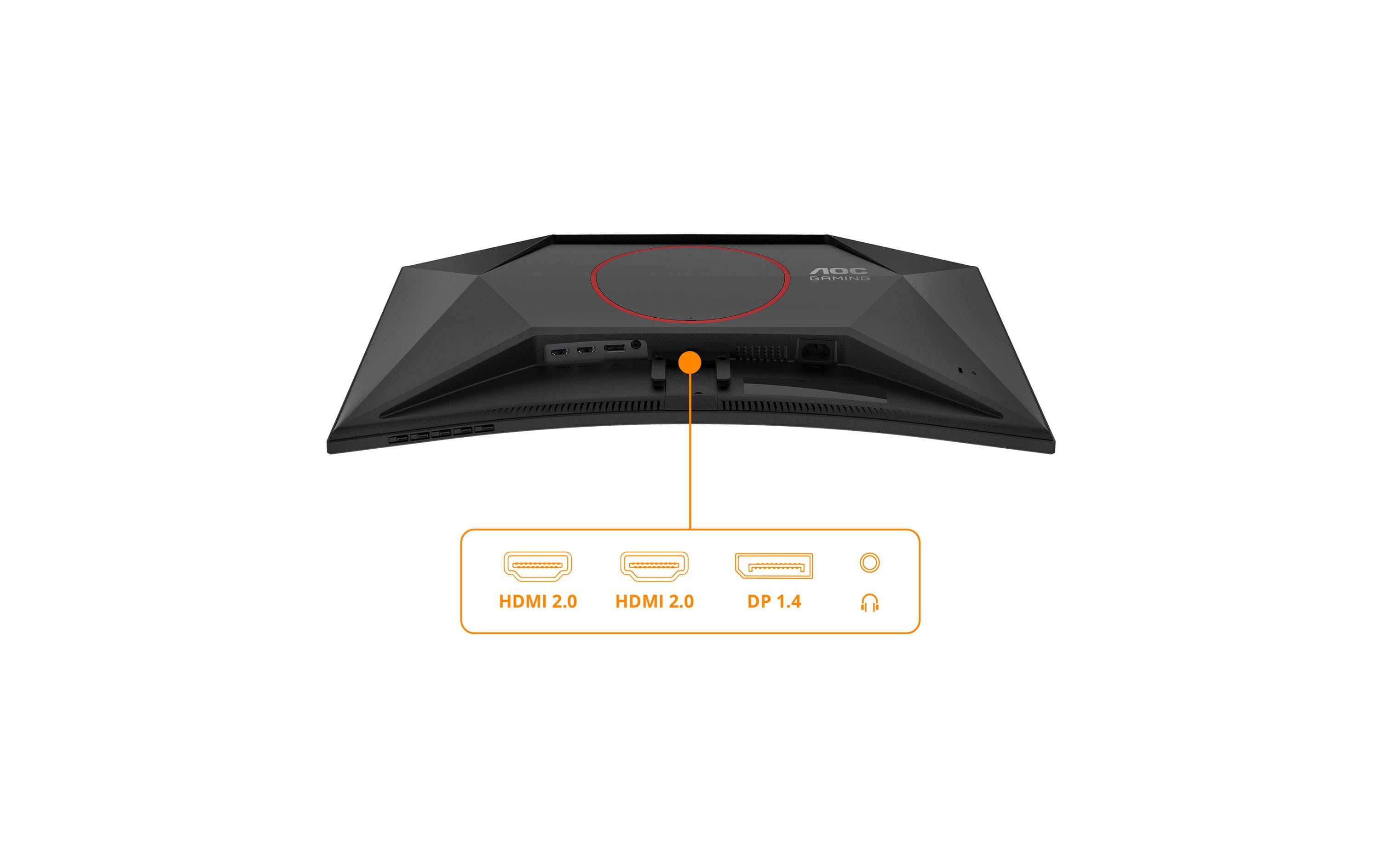 2274041_1 - Mediatech AOC Monitor 27 CQ27G4ZE Curved 260 Hz, VA, HDMI, DP, HV
