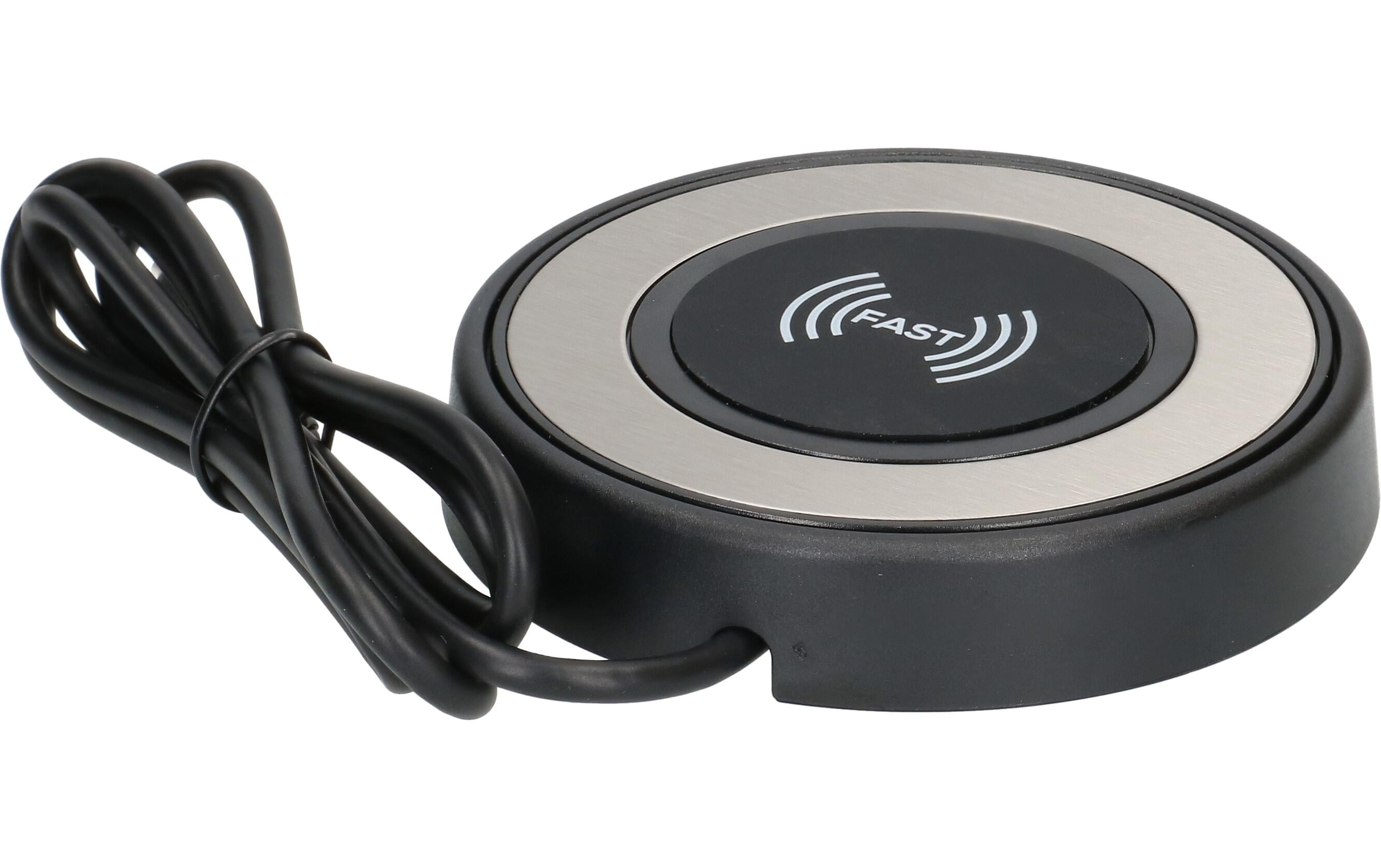 2277193 - Mediatech MAX HAURI Wireless Quick Charger 15 W 1.00 m Schwarz kaufen Schweiz | Mediatech.ch