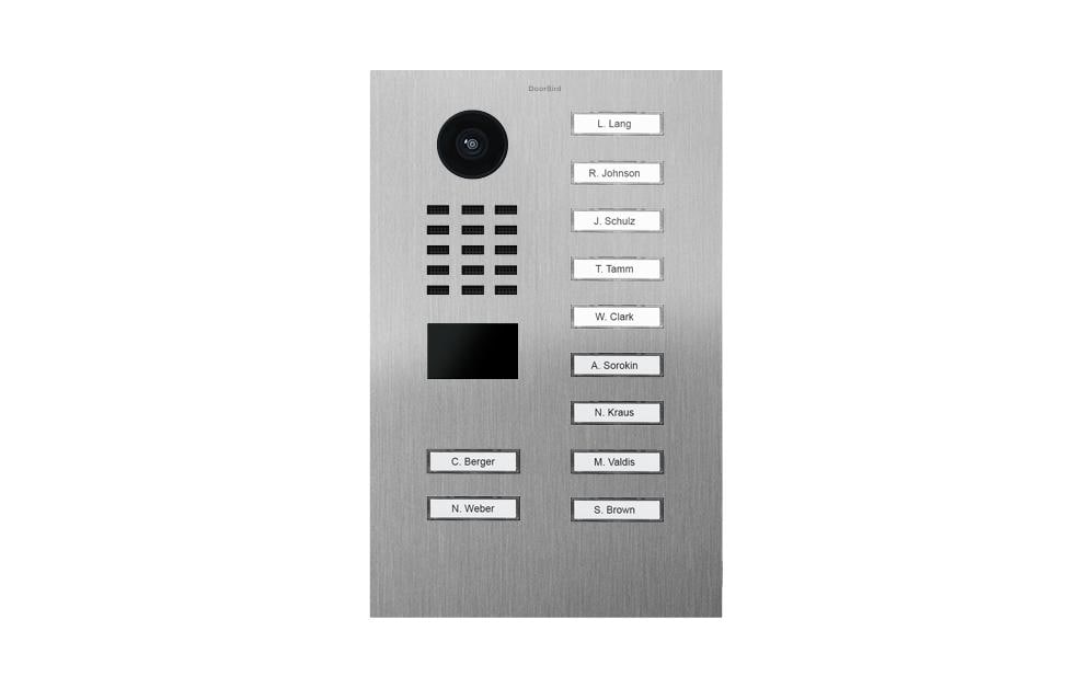 2277607 - Mediatech DoorBird D2211V Edelstahl V2A gebürstet kaufen Schweiz | Mediatech.ch