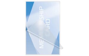 231091_2 - Mediatech GBC Laminierfolie 125 Micron 60x90 mm, 100Stk., für Visitenkarten