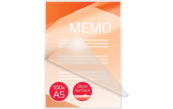 231111_2 - Mediatech GBC Laminierfolie 125 Micron A5 (154x216), 100 Stk., gloss