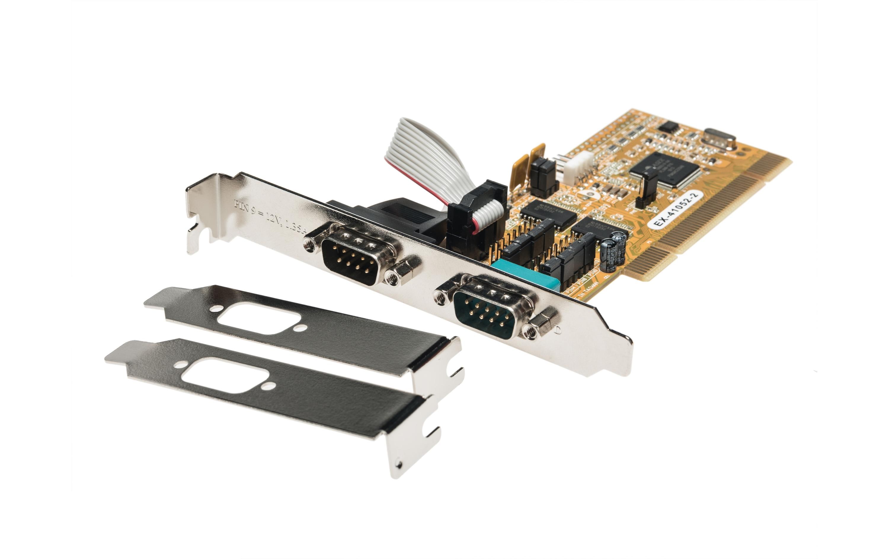234943 - Mediatech EXSYS EX-41052-2, 2xSeriell RS232 PCI-I/O-Karte, Chip-Set: MosChip MCS9865IV kaufen Schweiz | Mediatech.ch