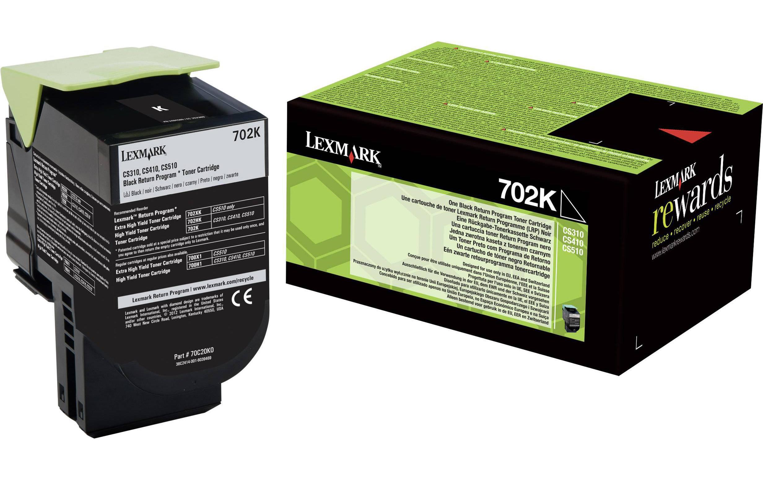 Toner Lexmark 70C20K0 black, 1000 Seiten Lexmark CS310dn, CS310n