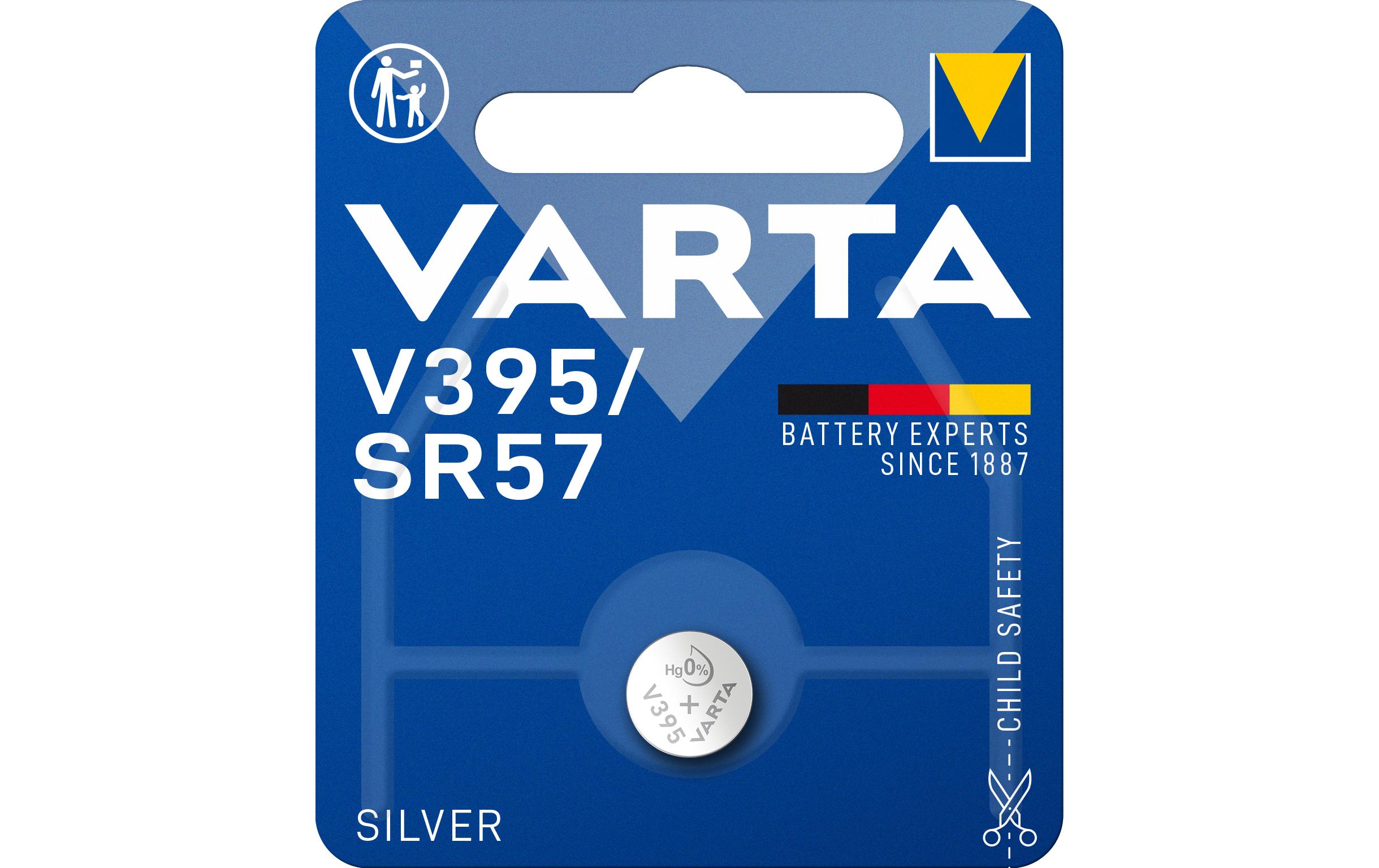 262403 - Mediatech VARTA Knopfzelle Watch V395, 1.55V, 1Stk 1 Stück, Blister Verpackung, Watch Serie kaufen Schweiz | Mediatech.ch
