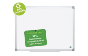 Bi-Office Whiteboard 120 x 90 cm Emaille-Oberfläche, mit Aluminiumrahmen kaufen Schweiz | Mediatech.ch