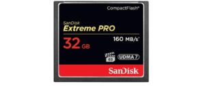 SANDISK CF Card 32GB Extreme Pro 1067x 160MB/sec, UDMA