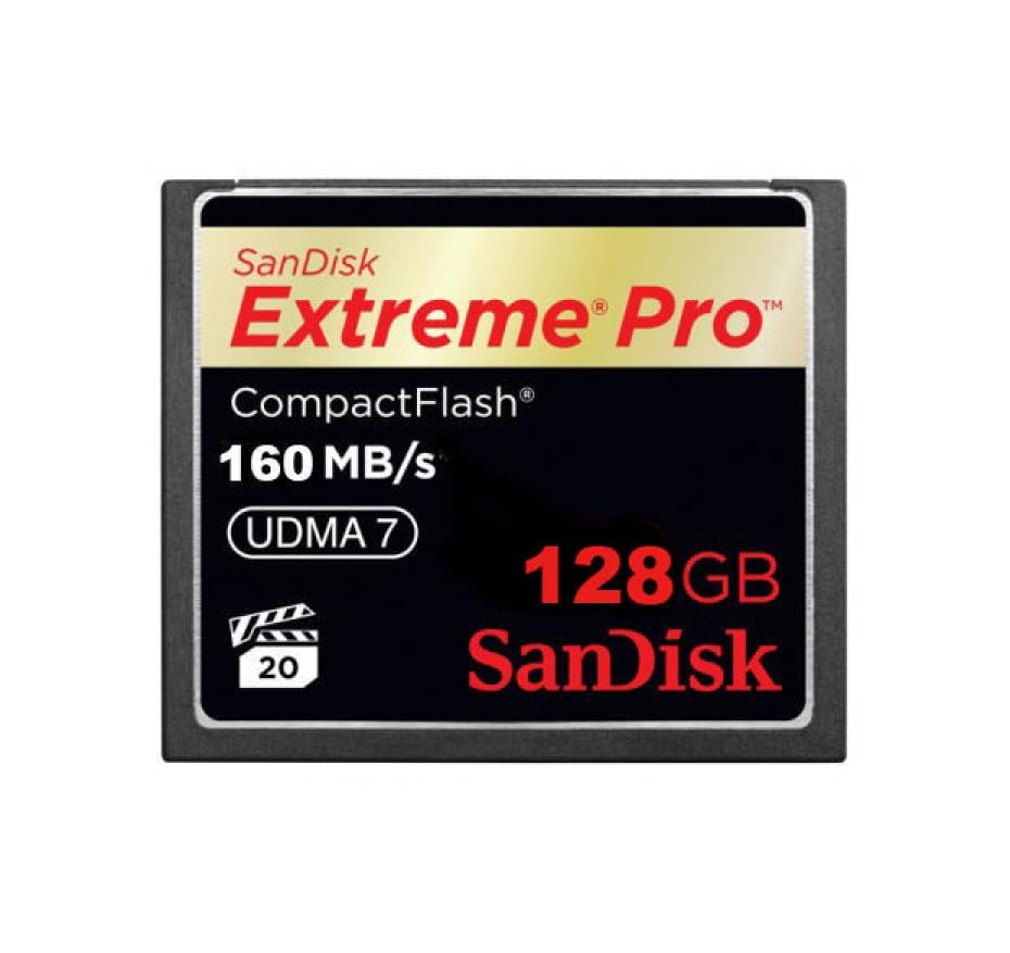 267421 - Mediatech SanDisk CF Card 128GB Extreme Pro 1067x 160MB/sec, UDMA