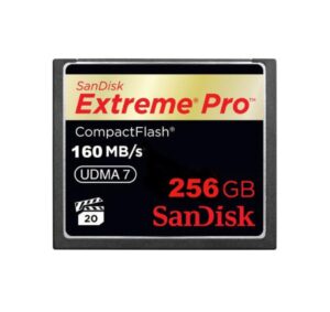 SANDISK CF Card 256GB Extreme Pro 1067x 160MB/sec, UDMA