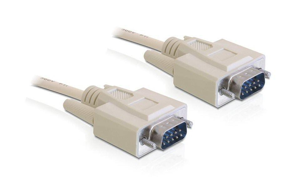 268372 - Mediatech Delock Serielles Kabel DB9 St.-St. 1m, RS-232 Stecker/Stecker kaufen | Mediatech.ch