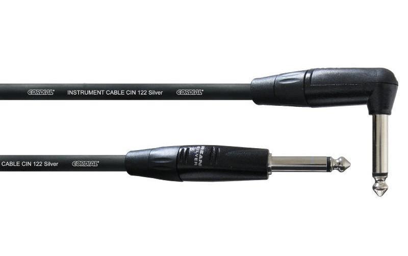 277863 - Mediatech Cordial CII 6 PR, 6.3Klinke/6.3WinkelKlinke Instrumentenkabel, 6m kaufen Schweiz | Mediatech.ch