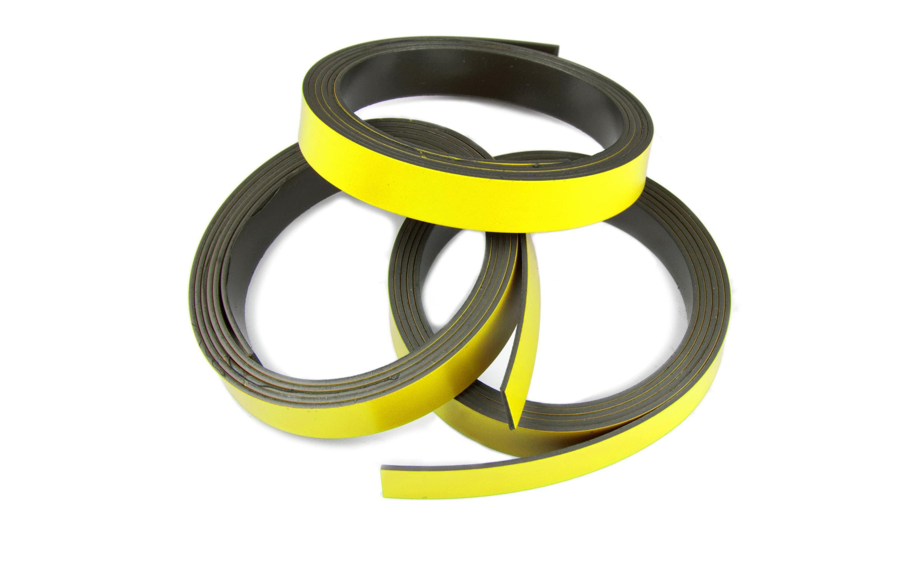 279381 - Mediatech Supermagnet Magnetband gelb Breite: 10mm, Länge: 1m kaufen Schweiz | Mediatech.ch