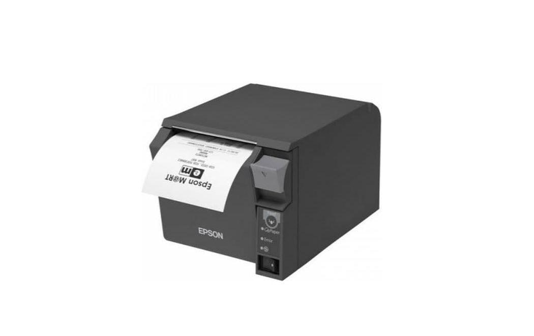 282482 - Mediatech Epson Thermodrucker TM-T70II, schwarz LAN, USB, inkl. NT kaufen Schweiz | Mediatech.ch