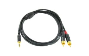 Cordial CFY 6 WCC 3.5mm Stereo Klinke - 2x Chinch, 6m
