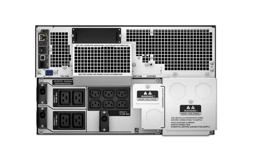 307879_1 - Mediatech USV APC SURTSRT10KRMXLI, 10000W 6U Rack, Online-Doppelwandler, Seriell,RJ45