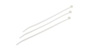 Kabelbinder 200 x 4.8mm, 100 Stück transparent