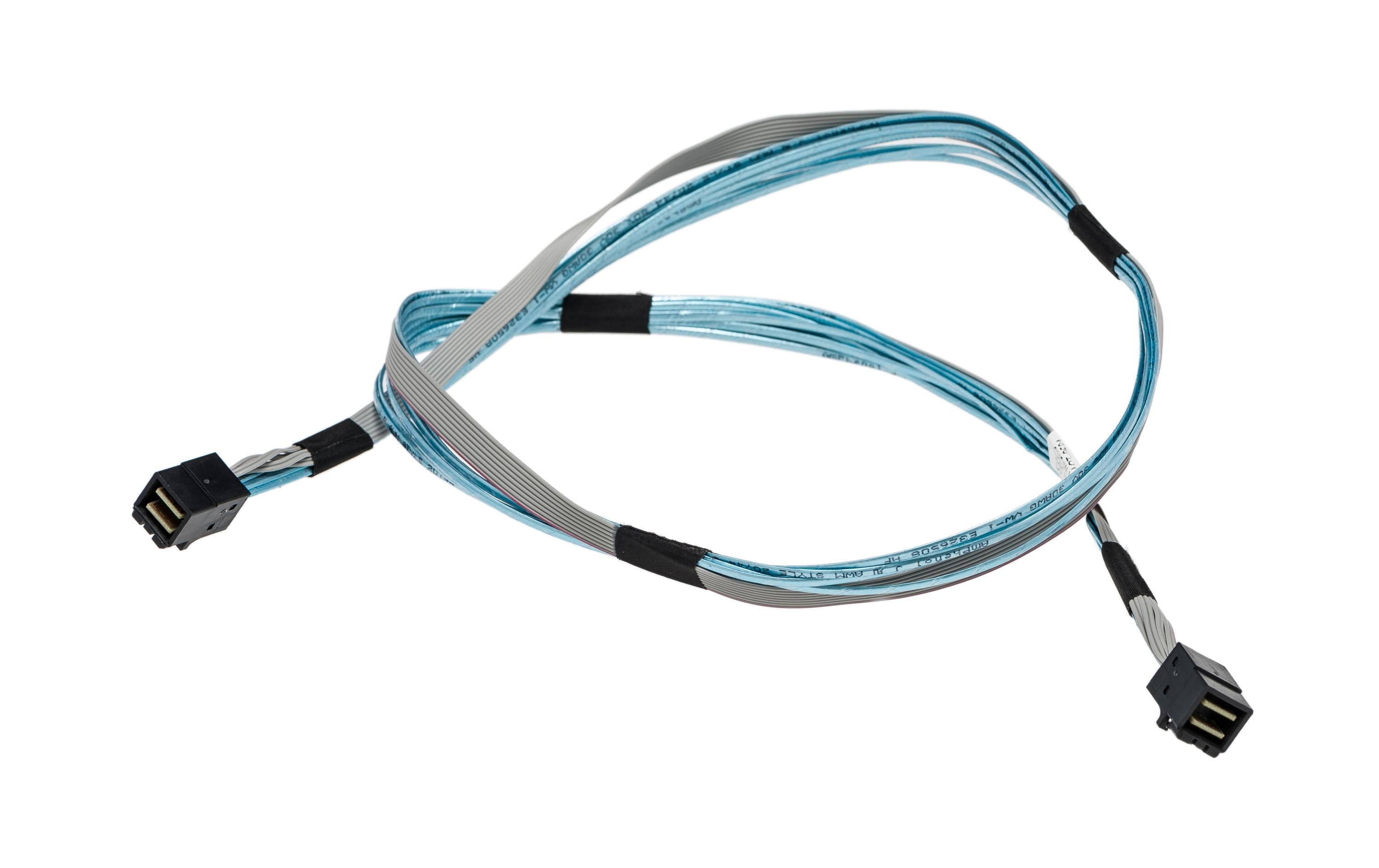 Supermicro SAS Kabel: SFF8643-SFF8643, 80cm 30AWG, 12Gb/s, HF, RoHS/REACH, PBF