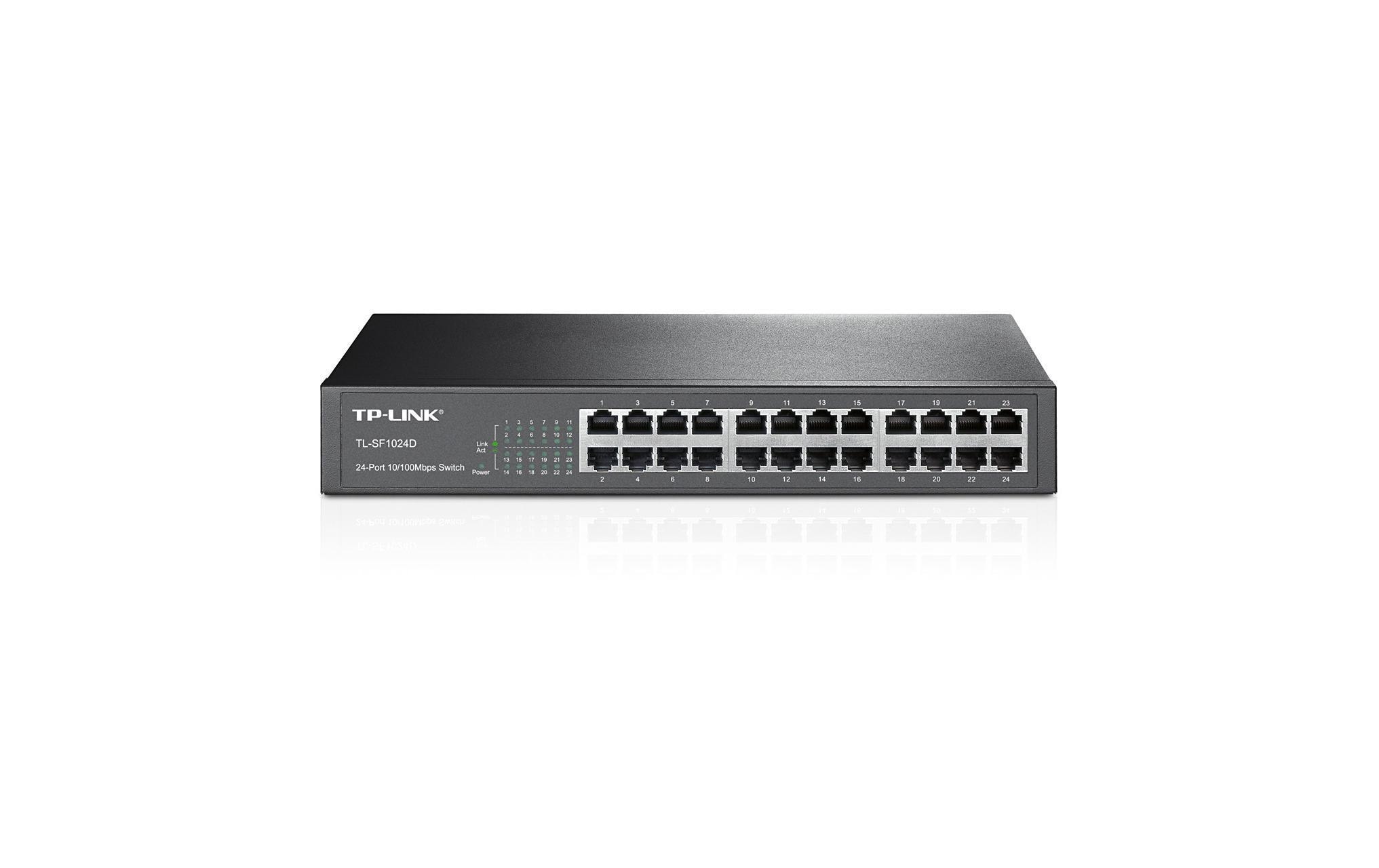 316430 - Mediatech TP-Link TL-SF1024D: 24 Port Switch Stahlgehäuse kaufen Schweiz | Mediatech.ch