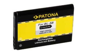 PATONA Akku BL-5B für Gembird ACAM-001 kaufen Schweiz | Mediatech.ch
