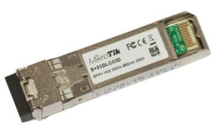 Mikrotik SFP+ SX Modul: S+85DLC03D 10Gbps, Multimode, Duplex, 300m