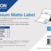 Epson Premium Matte Label 76 mm x 127 mm, 265 Etiketten/Rolle, C33S045534