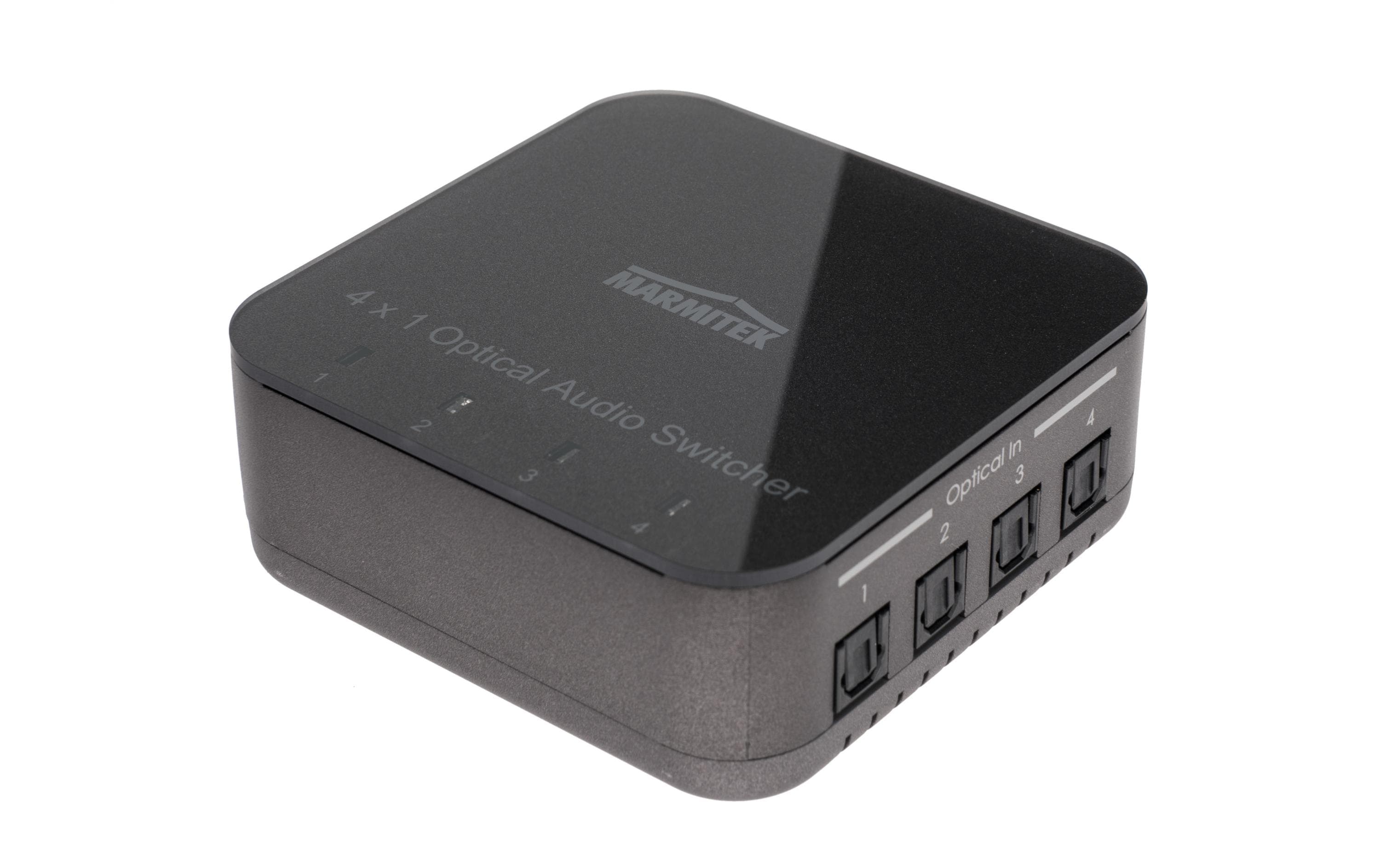 Marmitek Umschalter Connect TS41 Digital Audio Umschalter, 4 In / 1 Out