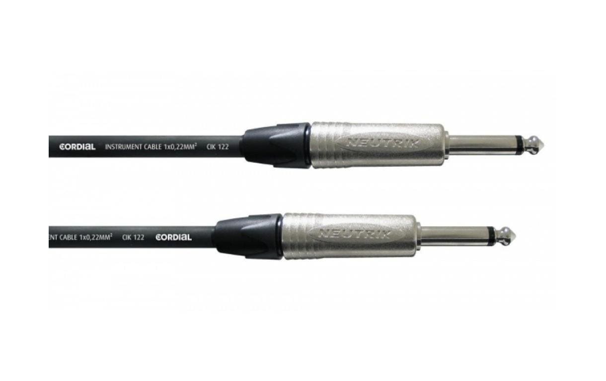345805 - Mediatech Cordial CXI 3 PP, 6.3 / 6.3 Instrumentenkabel, 3m kaufen Schweiz | Mediatech.ch