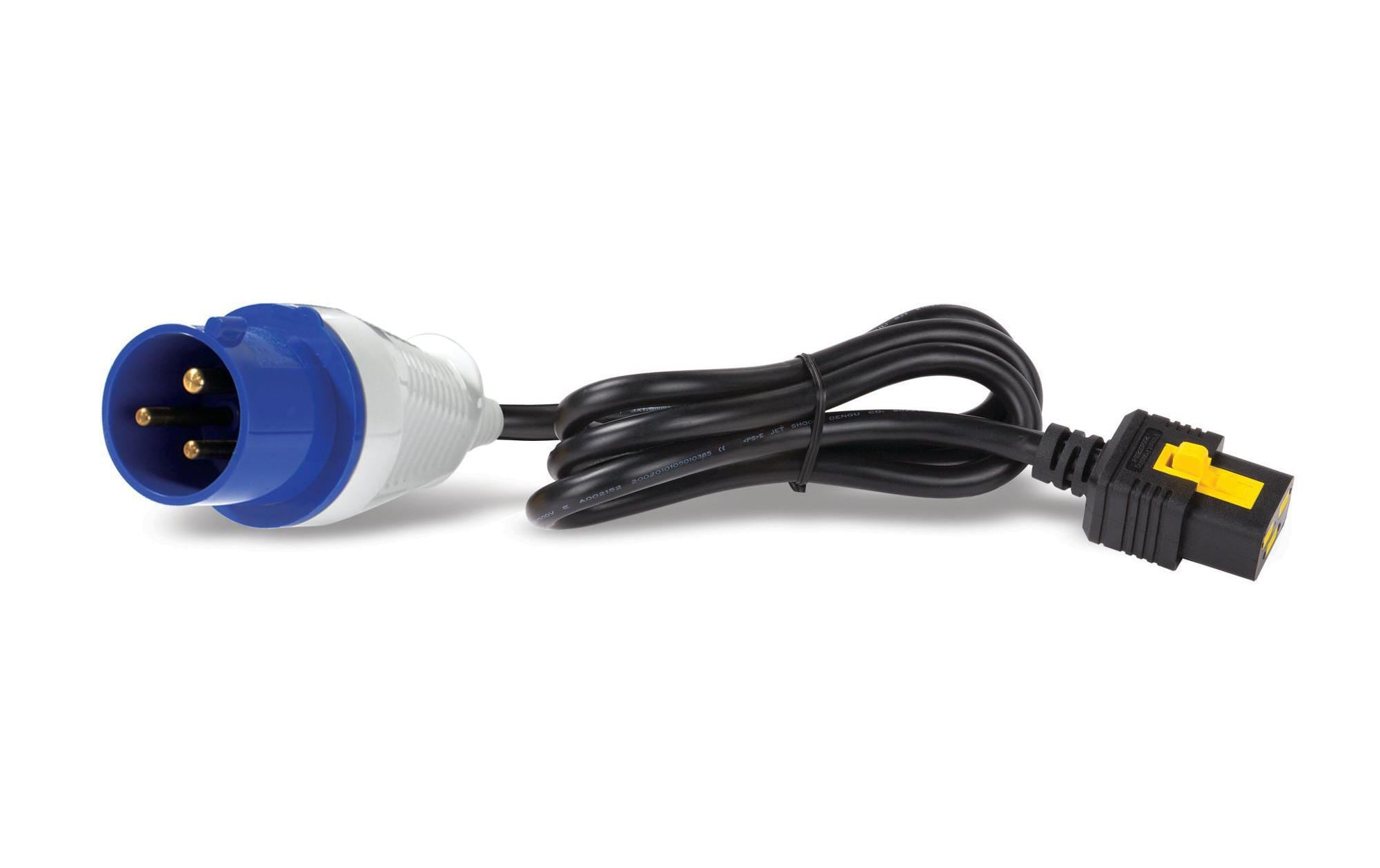 346192 - Mediatech APC USV-Stromkabel, 16A, IEC 309 - 320 C19 Eingang C19, verriegelbar, 3m kaufen Schweiz | Mediatech.ch