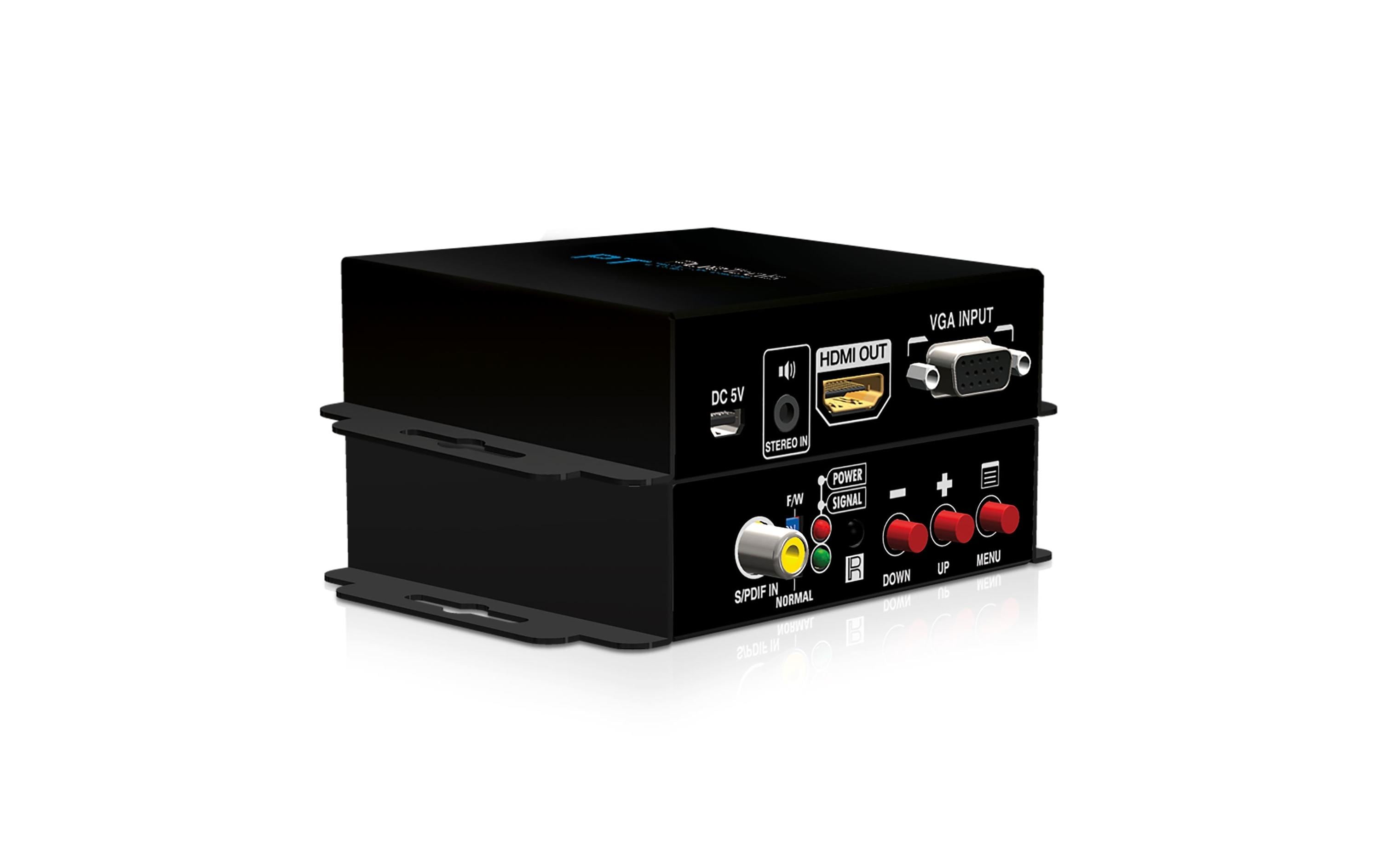 352977_1 - Mediatech PureTools PT-SC-VGAHD Konverter, VGA>HDMI, Scaler, 2K