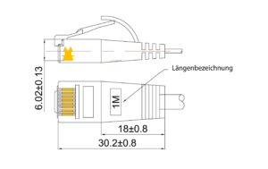 353801_1 - Mediatech Slim Wirewin Pachkabel: U/FTP, 20m, grün Cat.6, AWG36, 100% Kupfer, geschirmt, 4mm