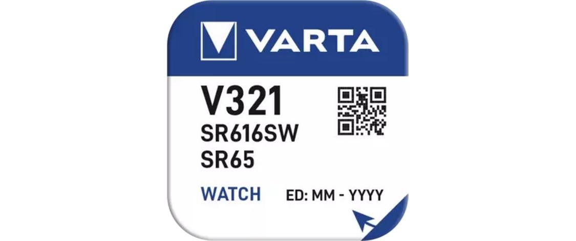 364320 - Mediatech VARTA Knopfzelle Watch V321, 1.55V, 10Stk 10 Stück, Blister Verpackung, Watch Serie kaufen Schweiz | Mediatech.ch