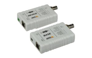 AXIS T8640 PoE+ über Coax, Set Indoor, Set Sender und Empfänger