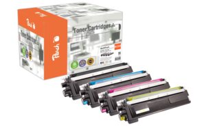Peach Toner TN-230 Multipack je 1x bk, c, m, y, 1x2200, 3x1400 Seiten