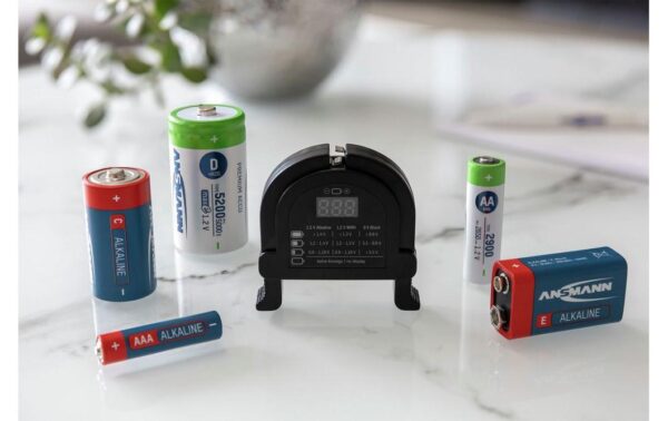 Ansmann Batterietester im Taschenformat