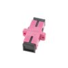 403212 - Mediatech Lightwin LWL Kupplung SC-SC, OM4 Simplex Multimode, plastik, violett