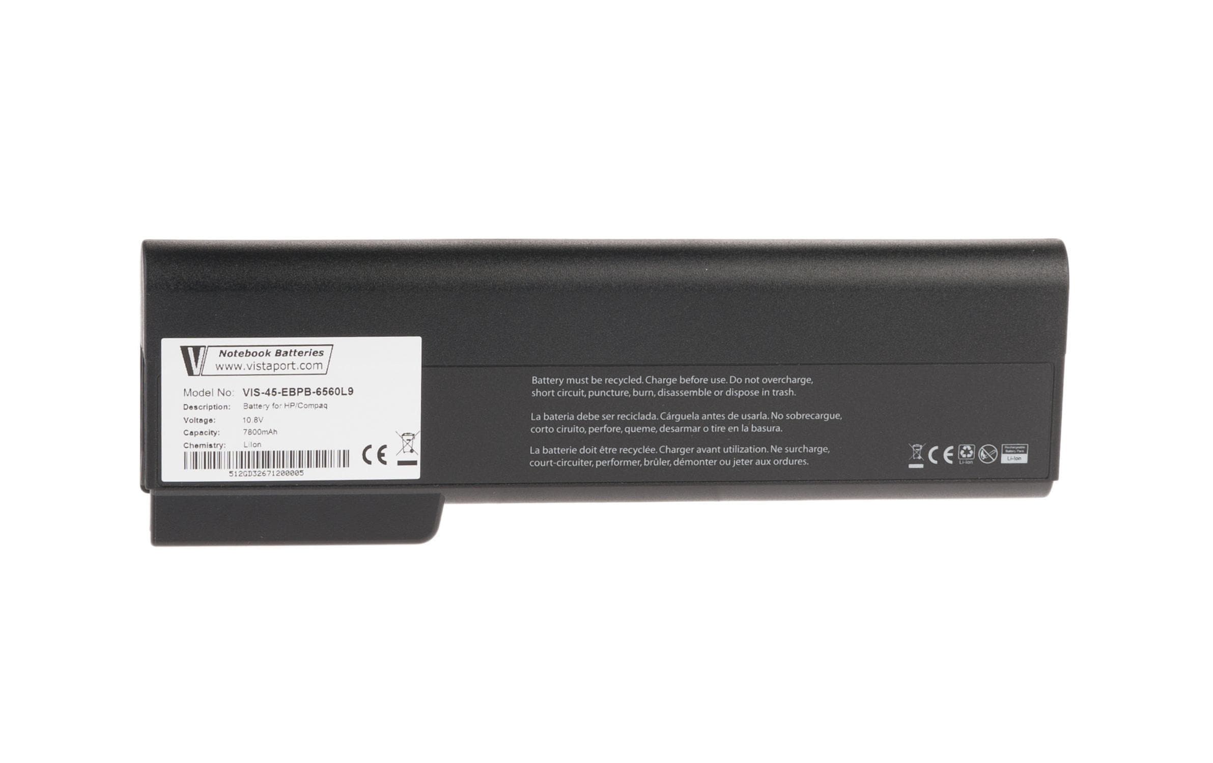 408288 - Mediatech Vistaport Notebook Akku für HP LiIon, 10.8V, 7800mAH kaufen Schweiz | Mediatech.ch
