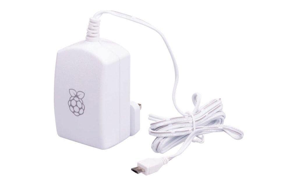 419411 - Mediatech Raspberry Pi 3 Netzteil 5.1Volt, 2.5Ampere mit Micro-USB, weiss kaufen Schweiz | Mediatech.ch