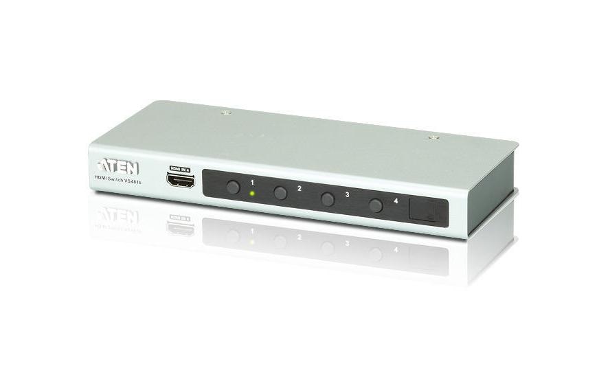 421219 - Mediatech Aten VS481B: High Speed HDMI Switch 4K 4 In > 1 Out