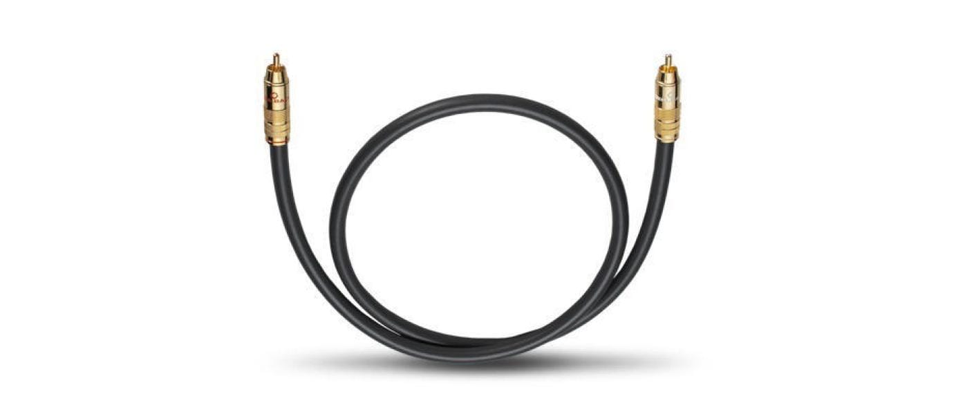 425642 - Mediatech Oehlbach Subwoofer Kabel NF 214 Sub 5.0m Cinch männlich/ Cinch männlich, schwarz kaufen Schweiz | Mediatech.ch