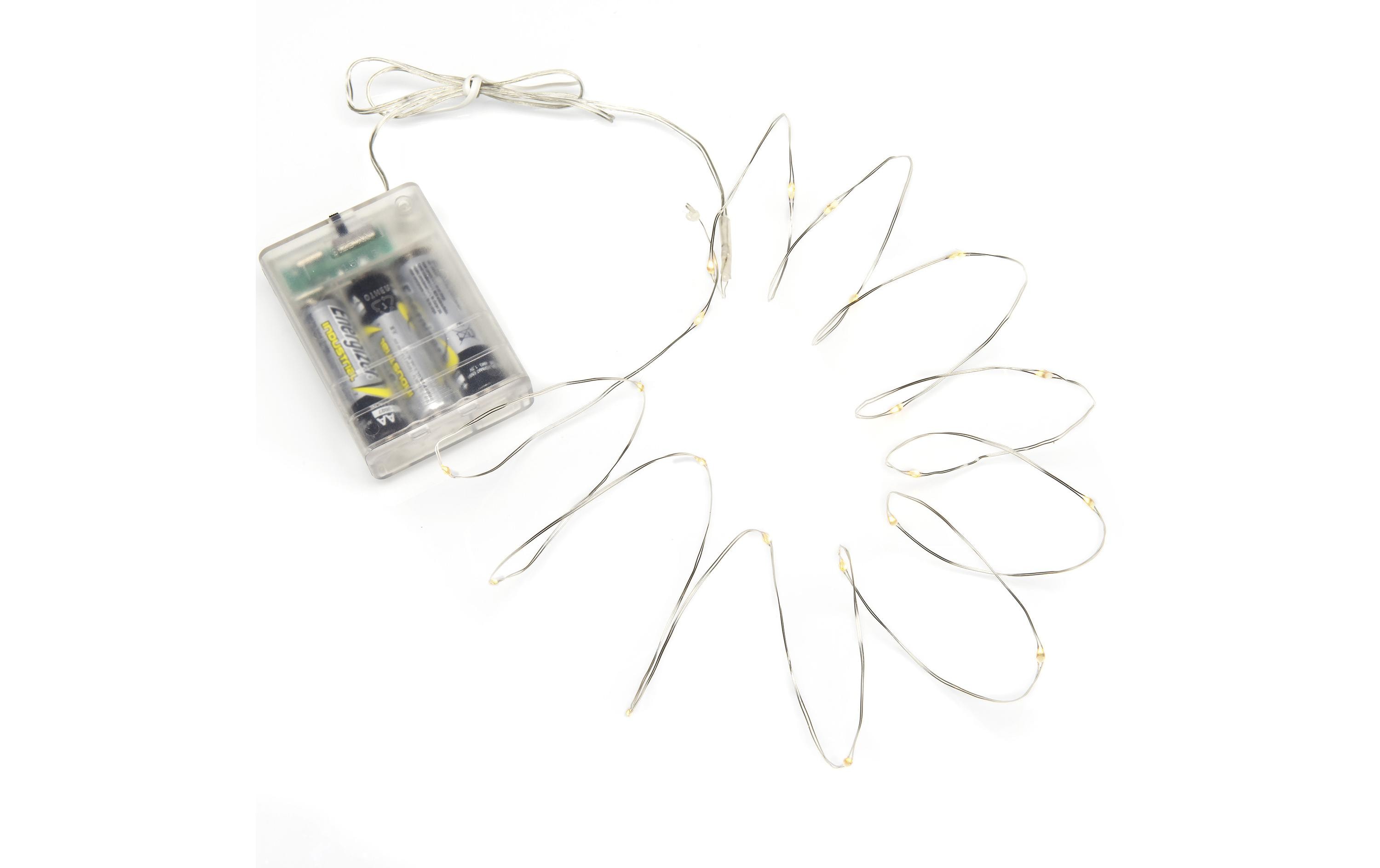 428435 - Mediatech Konstsmide LK Micro LED, 40 LED, Silber Batteriebetrieb, 6h Timer kaufen Schweiz | Mediatech.ch