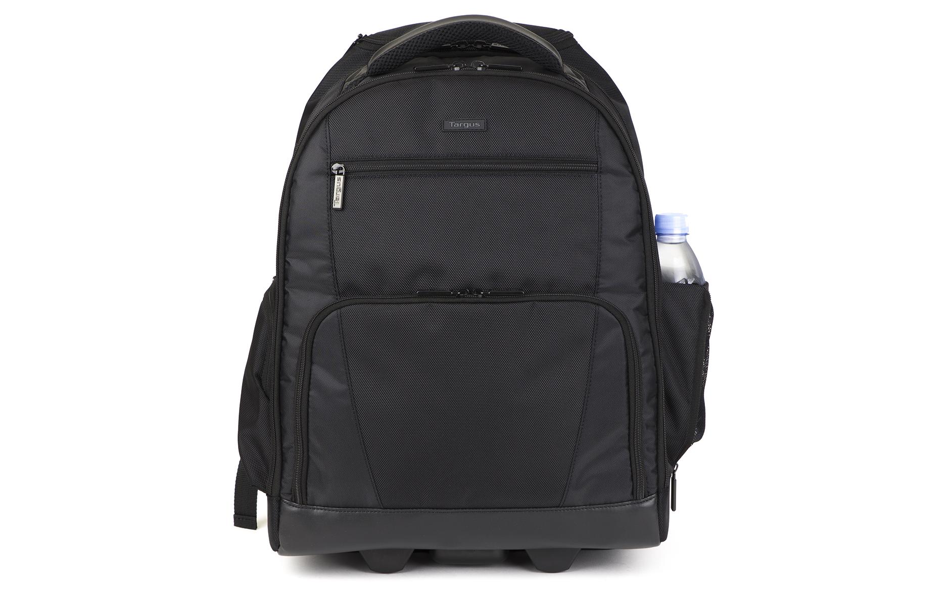43271 - Mediatech Targus Notebook Rolling Rucksack 15.4 aussen: 38x23x49.5cm, schwarz kaufen Schweiz | Mediatech.ch