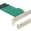 DeLock PCI-Express-x4 Kontroller 2x M.2 SATA, inkl. SATA-Kabel