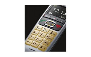 Gigaset E560 Platin Grosstastentelefon