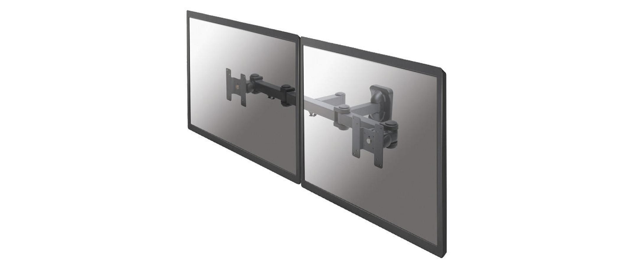 465869 - Mediatech Neomounts FPMA-W960D Dual Wall Mount (3 pivots & tiltable)