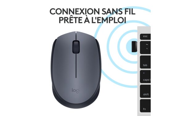 Logitech M170 wireless Maus grey USB 2.4GHz