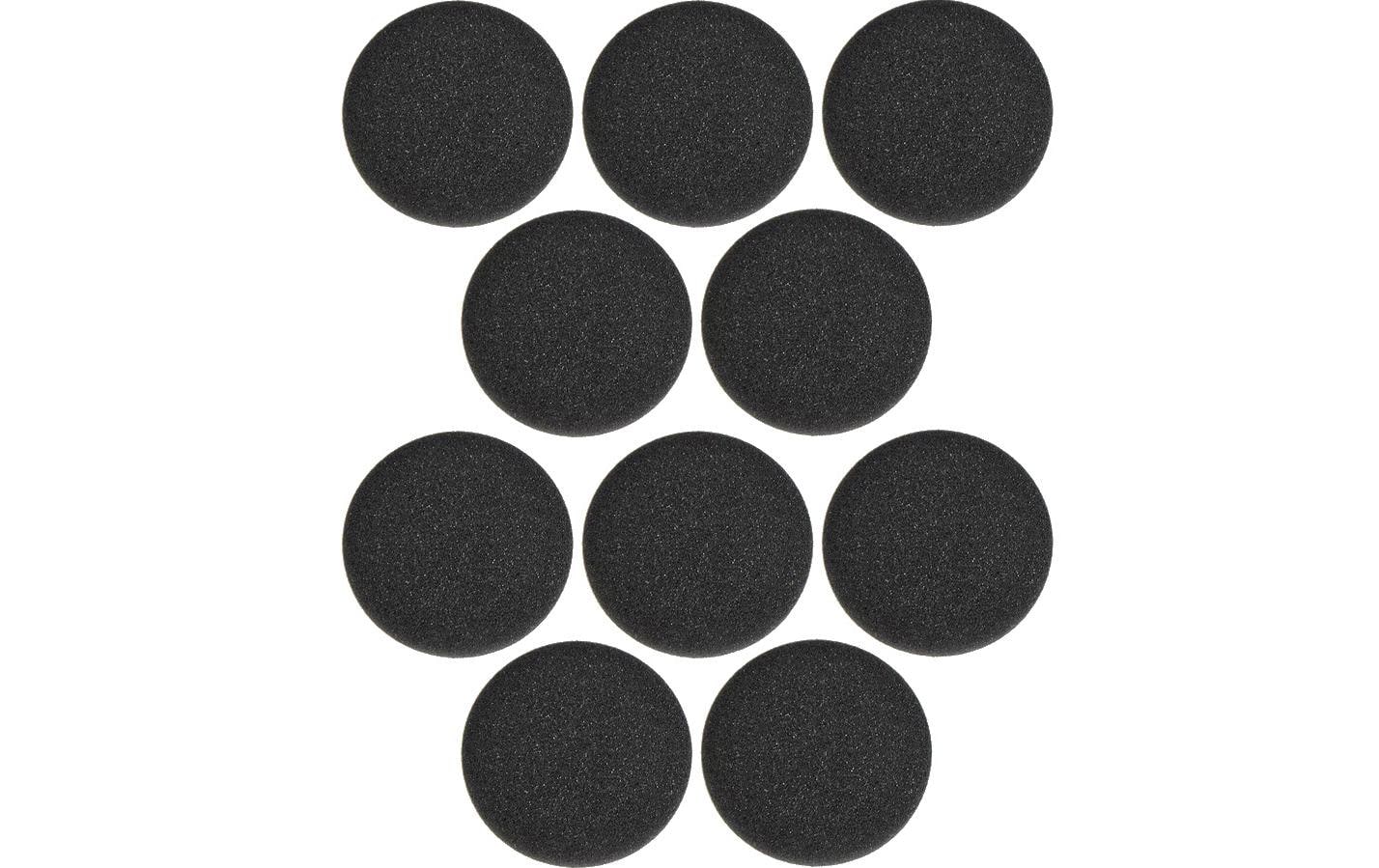 467034 - Mediatech Jabra Schaumstoff Ohrpolster zu Evolve 20,30,40 und 65, 10 Stk