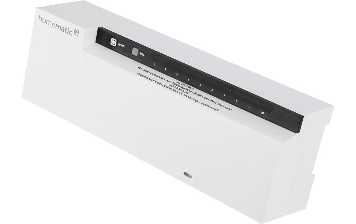 473842 - Mediatech Homematic IP Fussbodenheizungsaktor 10-fach, 230V kaufen Schweiz | Mediatech.ch